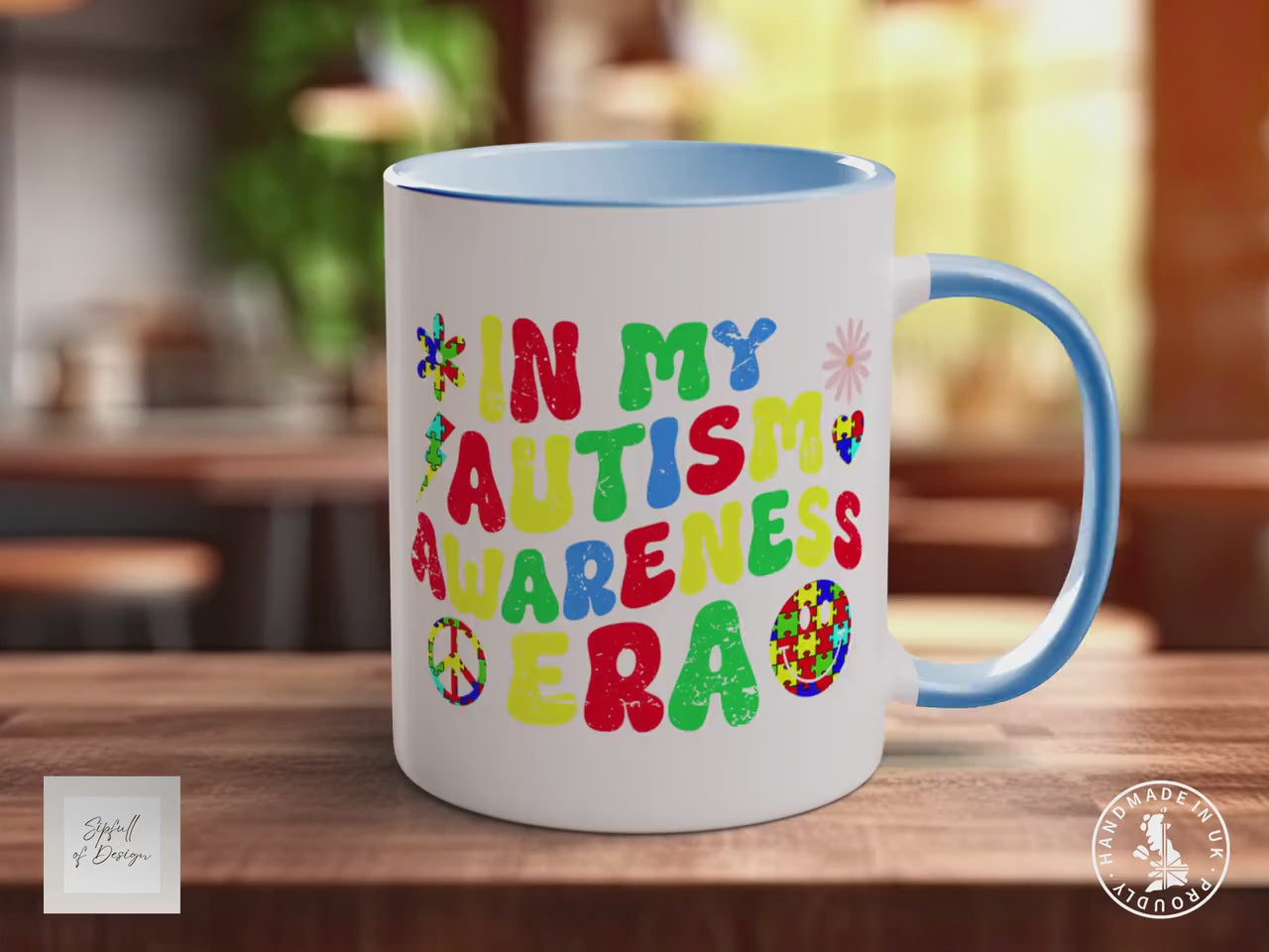 In My Autism Awareness Era Coloured Mug, ASD Support, Autism Awareness