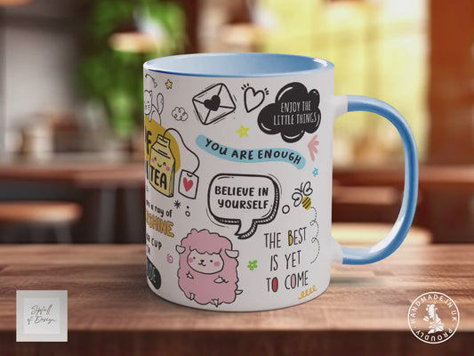 Mug of Positivi-Tea | Uplifting Affirmations Gift