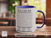 Time For A Break Word Search Mug - Sarcastic Coloured Mug