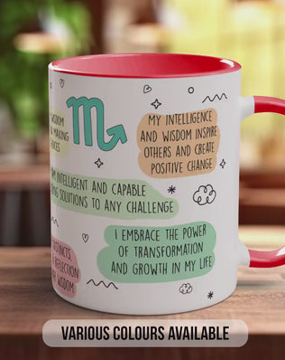 Scorpio Zodiac Mug
