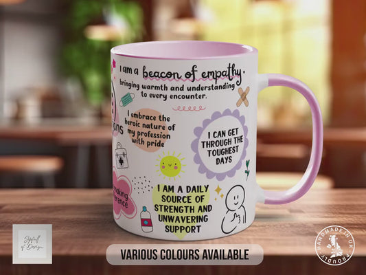 Nurse Daily Affirmations Mug | Thoughtful Gift for Nurses