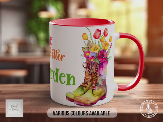 Life is Better in the Garden Mug | Gardening Gift