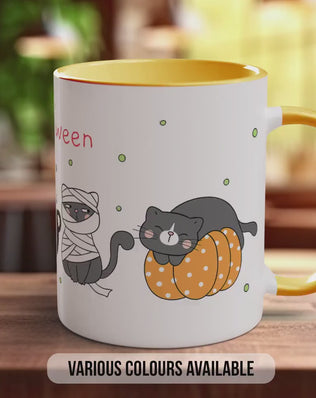 Cute Halloween Cat Mug