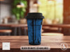 STP Oil Treatment Travel Mug – Retro Motoring Insulated Coffee Cup