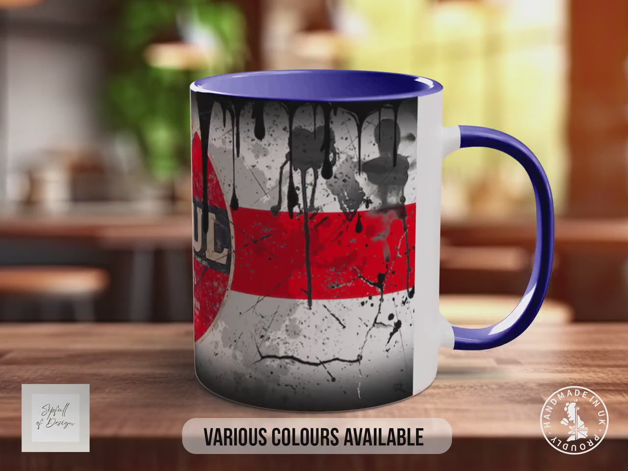 Motul Motor Oils Mug – Vintage Retro Garage Motorsport Coffee Cup