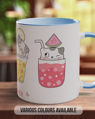 Cute Cat Mug – Handmade Ceramic Mug With Cat Paw Design | Dishwasher Safe