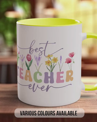 Best Teacher Mug – Durable Ceramic Coffee Mug for Teachers | Dishwasher Safe Gift