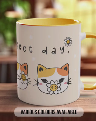 Cute Have A Purrfect Day Cat Mug