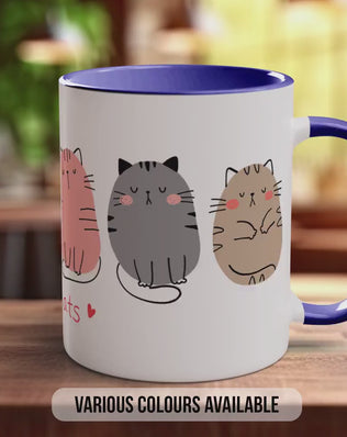 Cute Cat Mug – Handmade Bone China Coffee Cup with Smash Proof Packaging