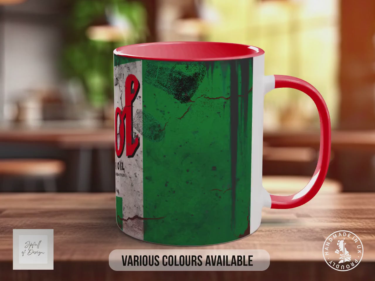 Castrol Wakefield Motor Oil Mug – Retro Vintage Car Garage Gift