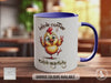 Inhale Coffee Exhale Negativity chick Mug - Sarcastic Coloured Mug