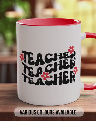 Retro Teacher Mug