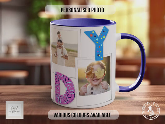 Daddy Personalised Photo Mug