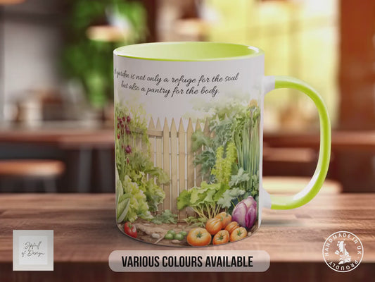 A Garden is a Refuge for the Soul Mug | Gardening Quote Gift