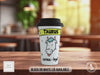 Taurus Travel Mug – Zodiac Star Sign Insulated Coffee Cup Gift