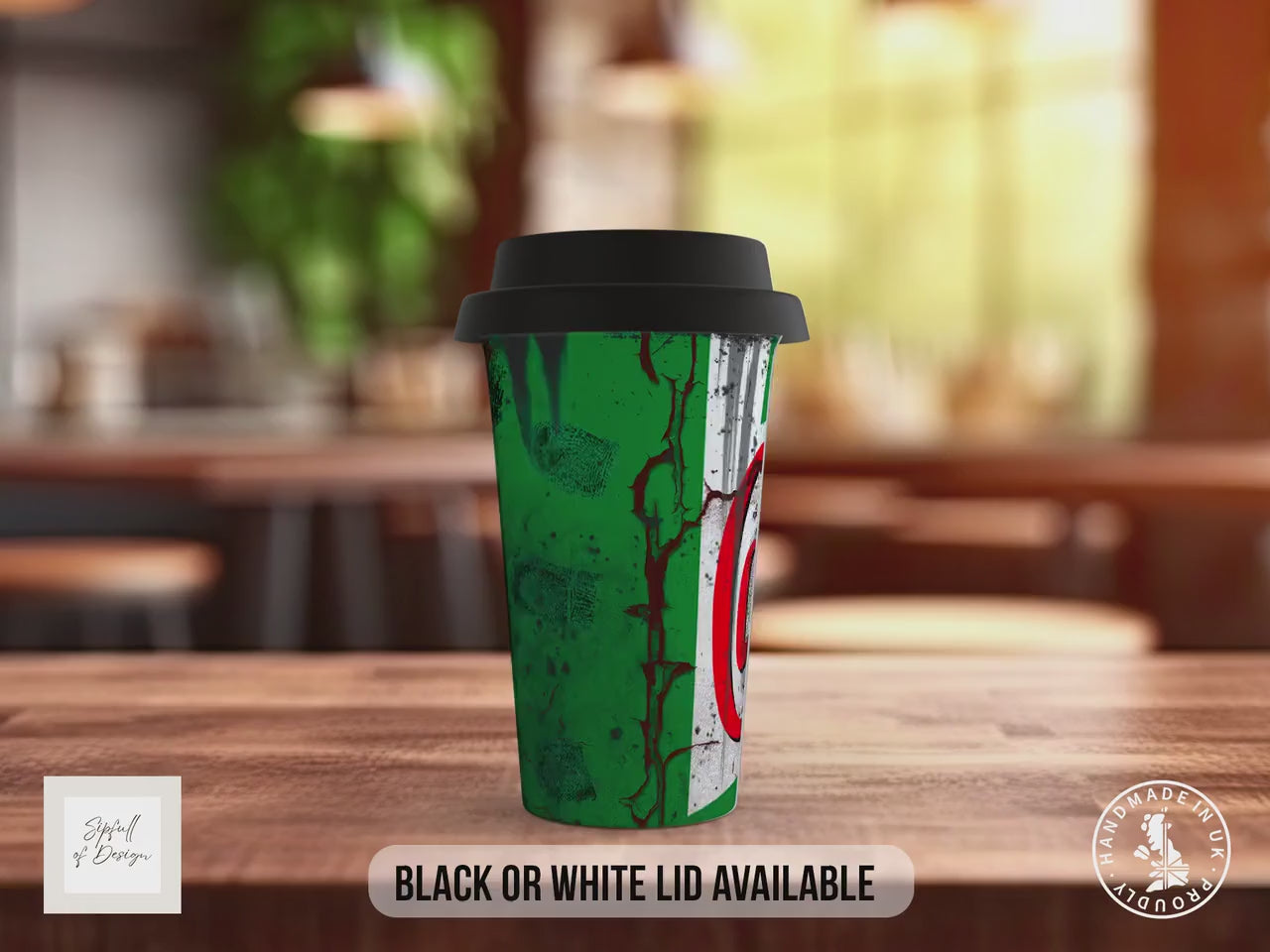 Castrol Motor Oil Travel Mug – Retro Vintage Insulated Coffee Cup