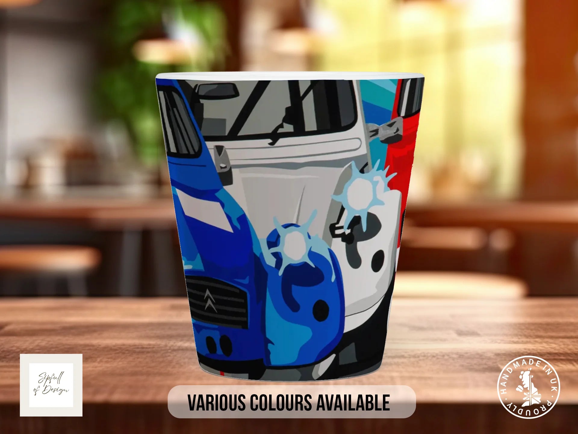 Racing Citroën 2CVs – Signature Mug 12oz Latte
