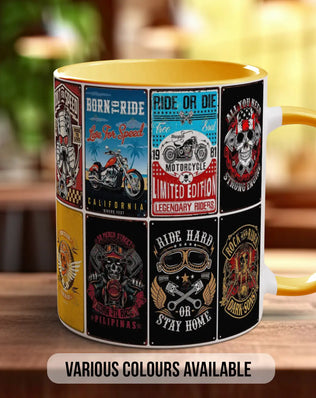 Built for Speed Mug – Retro Motorcycle Gift