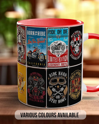 Built for Speed Mug – Retro Motorcycle Gift