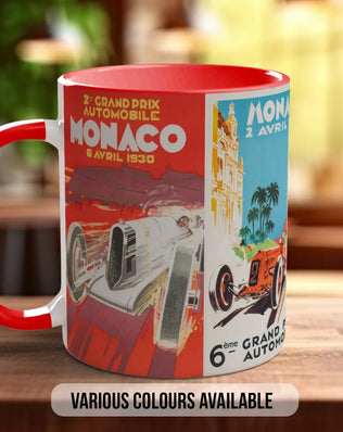 Monaco GP 1930s Mug | Vintage Pre-War Motorsport Gift
