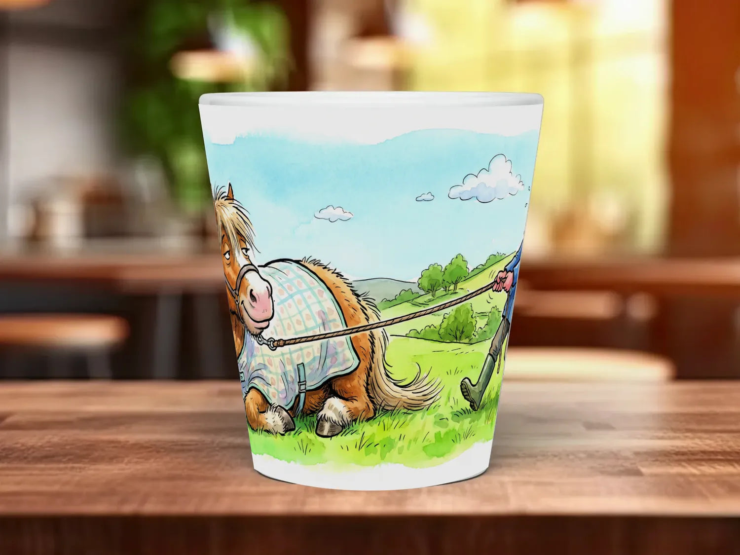 Retired Racehorse Mug | Ex-Racehorse Lover Gift 12oz Latte