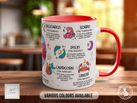 My Zodiac Vibes Star Power Mug | All 12 Signs | Astrology Gift