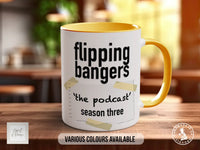 Flipping Bangers Podcast Season 3 Mug | Official Merchandise