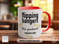 Flipping Bangers Podcast Series 1 Mug | Official Merchandise