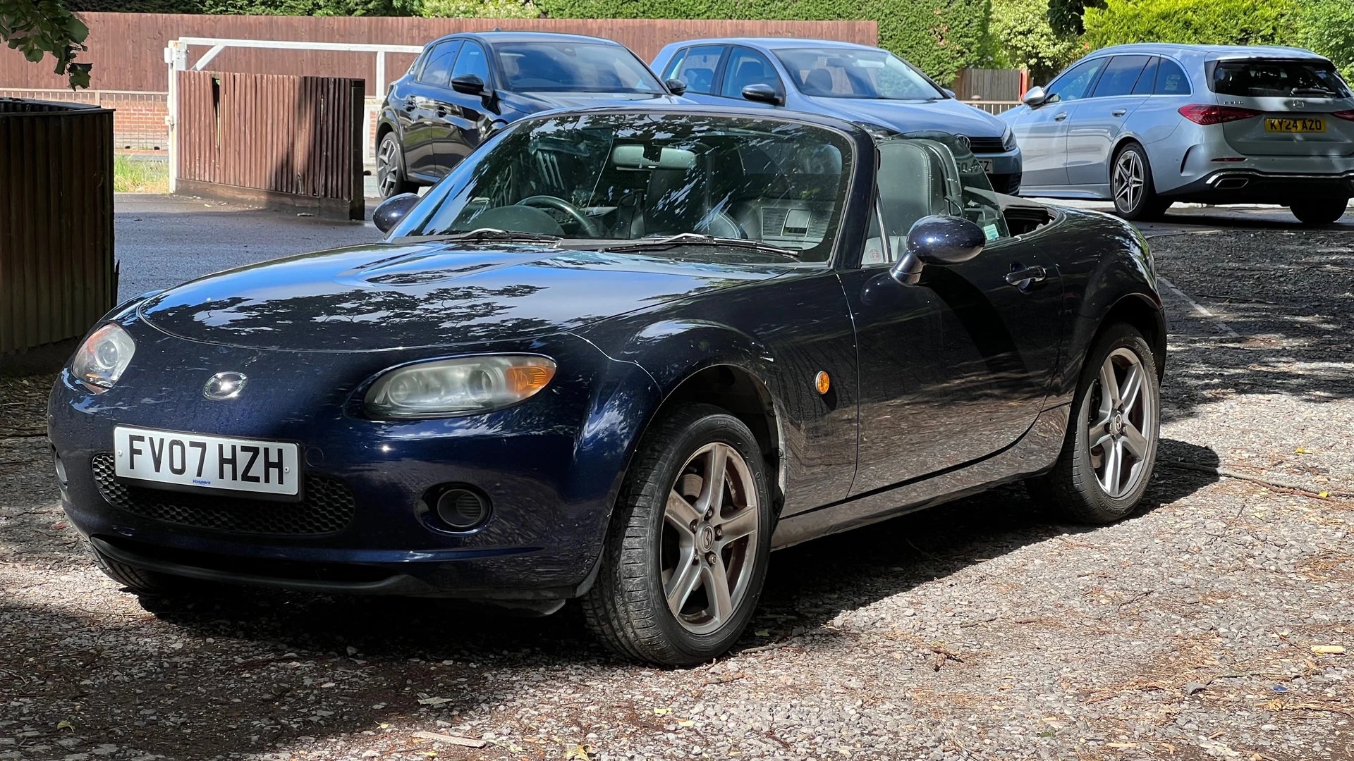 An ordinary phone photo of your car