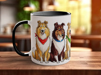 Rough Collies Mug | Funny Rough Collie Lover Gift