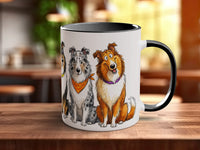 Rough Collies Mug | Funny Rough Collie Lover Gift