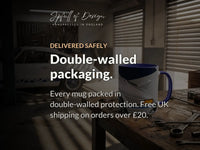 Double-walled packaging — free UK shipping on orders over £20