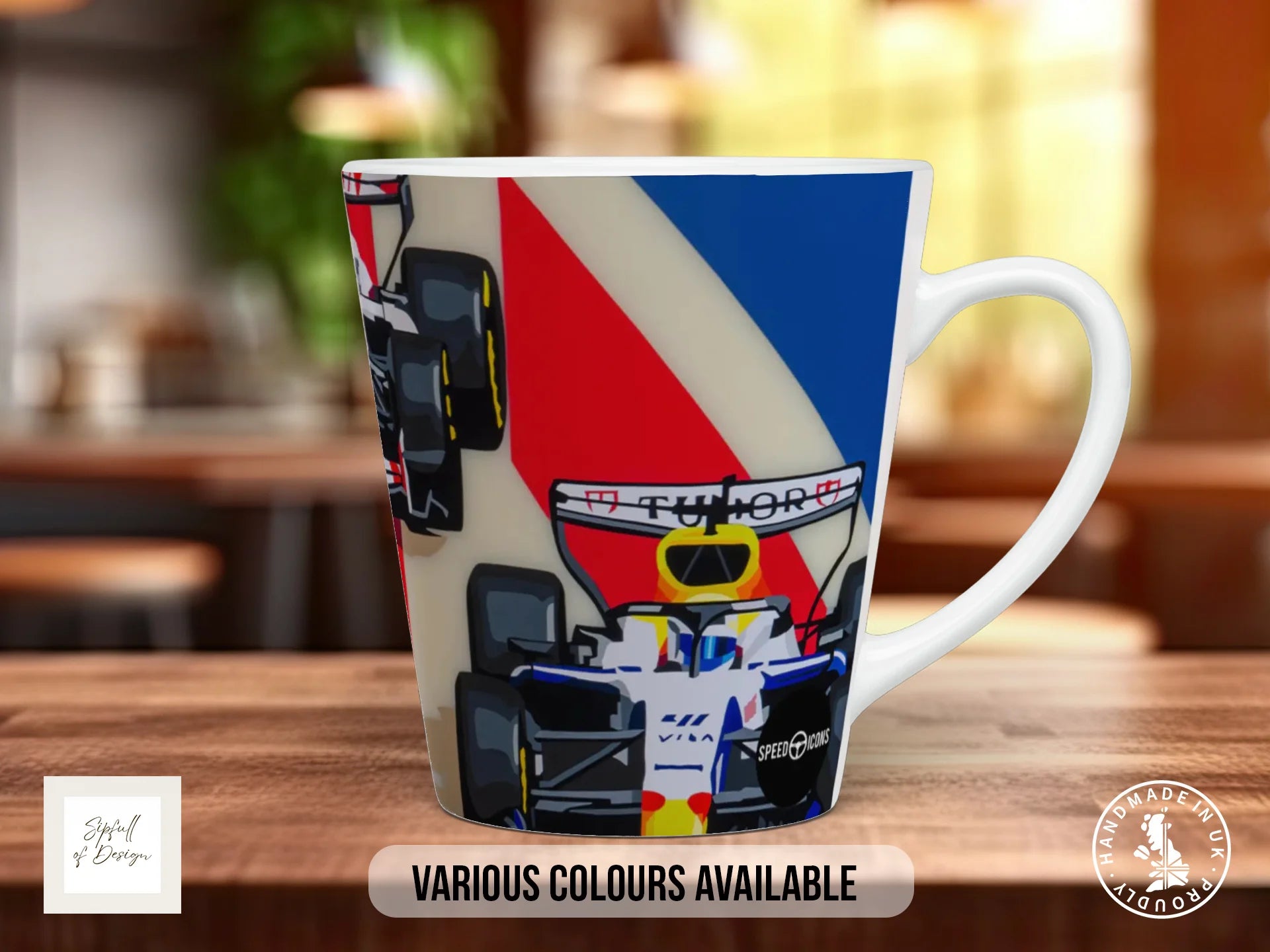 Russell, Bearman & Lindblad British GP – Signature Mug 12oz Latte