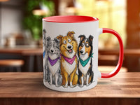 Shetland Sheepdogs Mug | Funny Sheltie Lover Gift