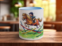 Showjumping Horse Mug | Funny Show Jumper Gift