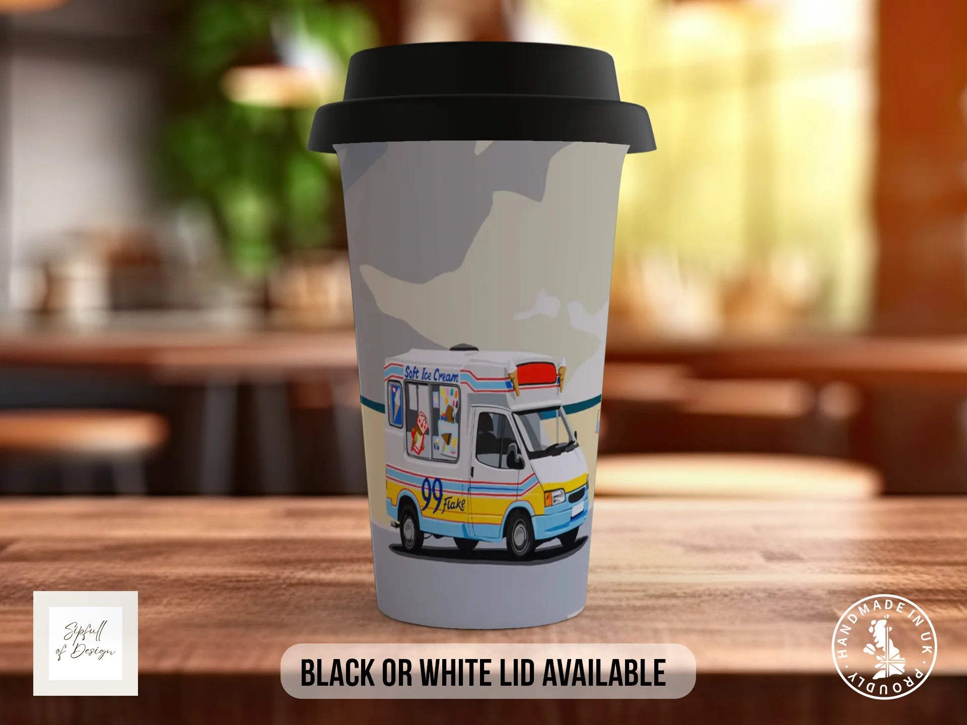 99 Flake Mug | Joel Clark Signature Art Travel Mug