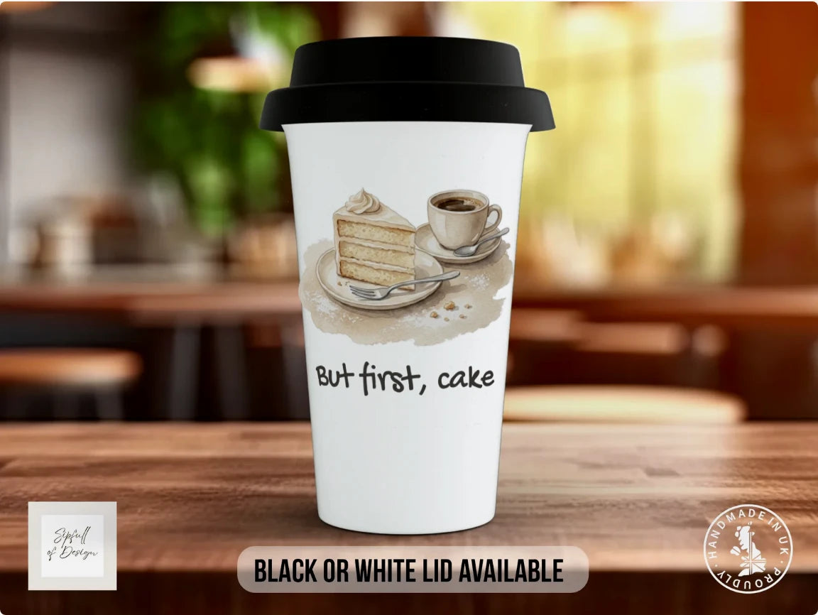 Black / Polymer / Travel Mug