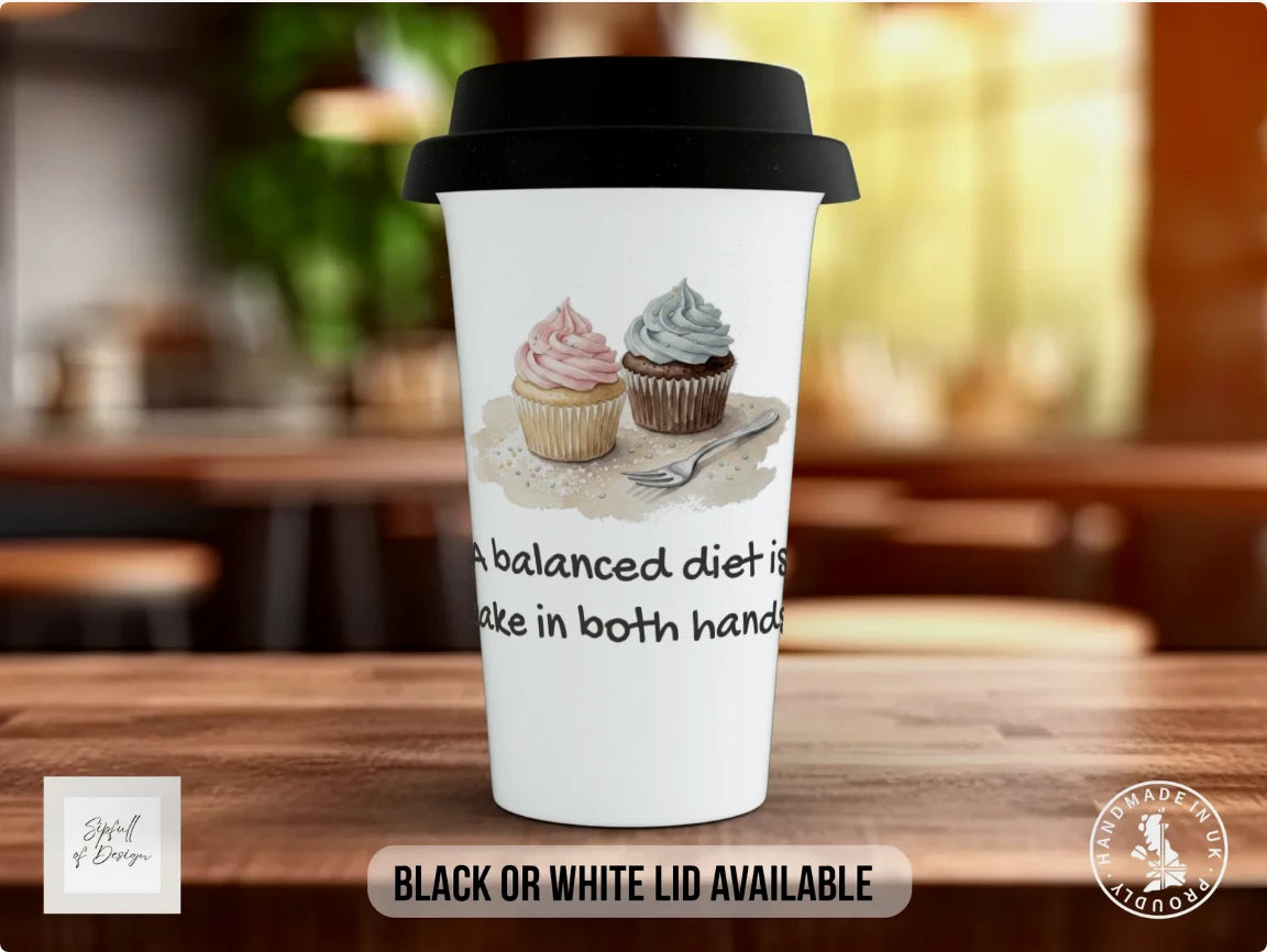 Black / Polymer / Travel Mug