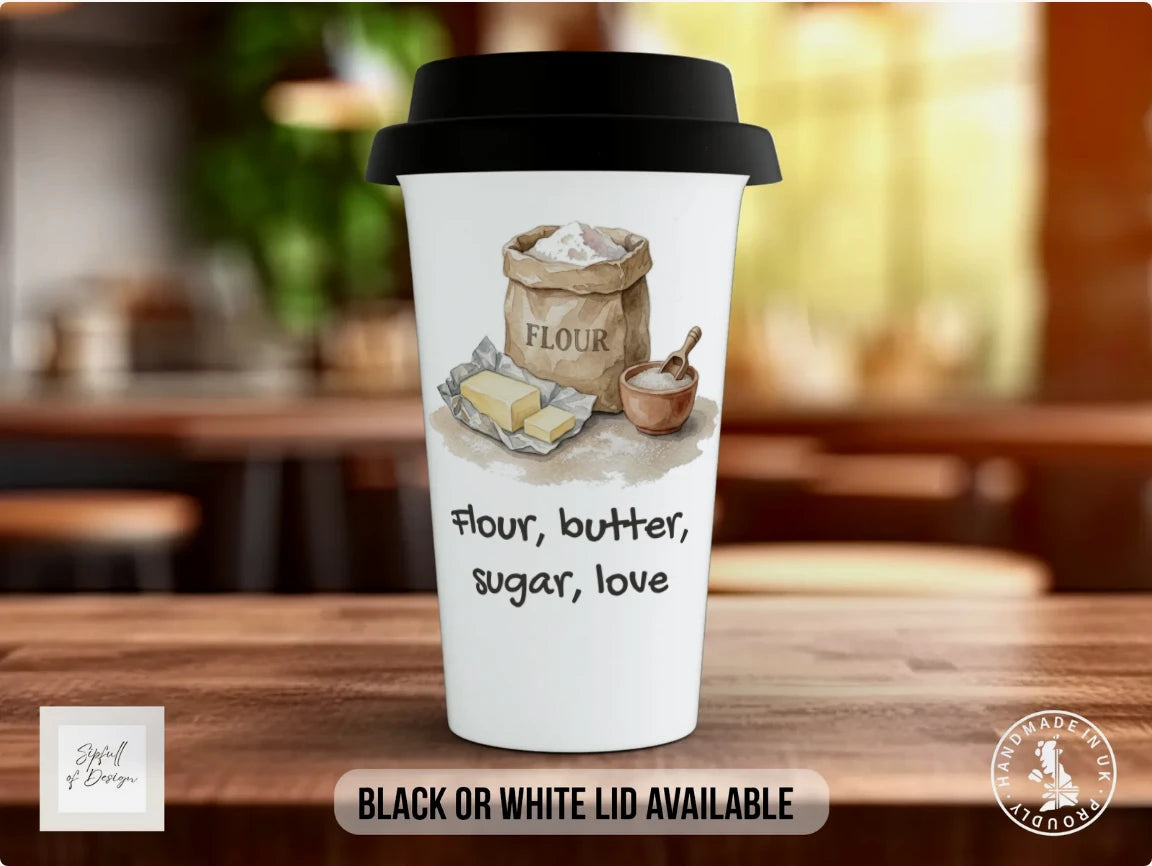 Black / Polymer / Travel Mug