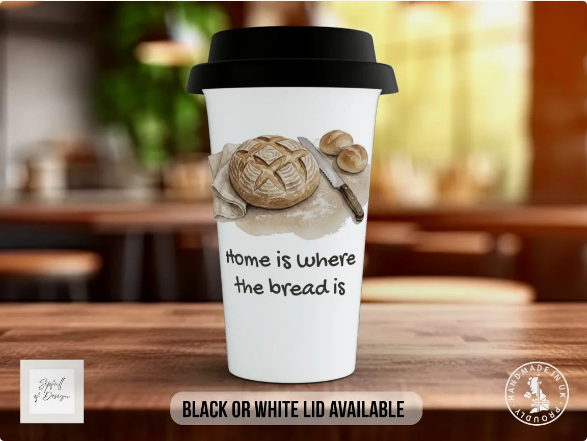 Black / Polymer / Travel Mug