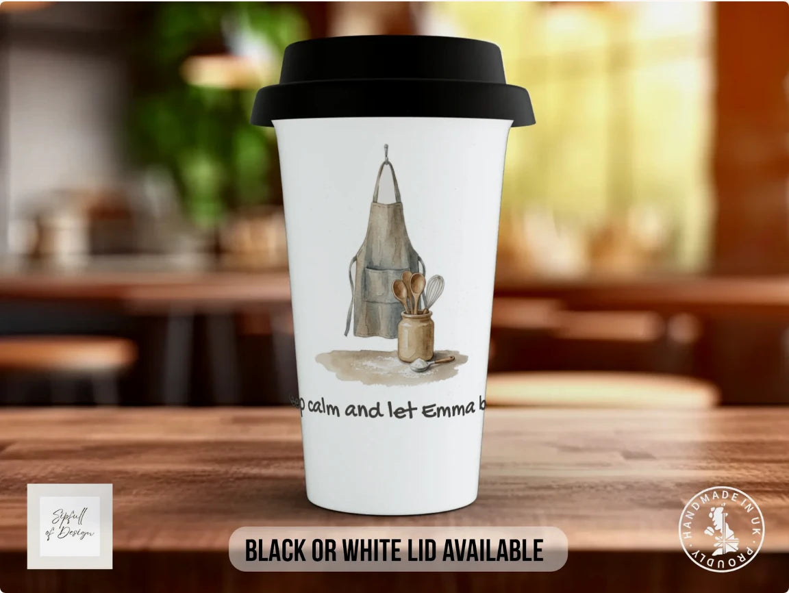 Black / Polymer / Travel Mug
