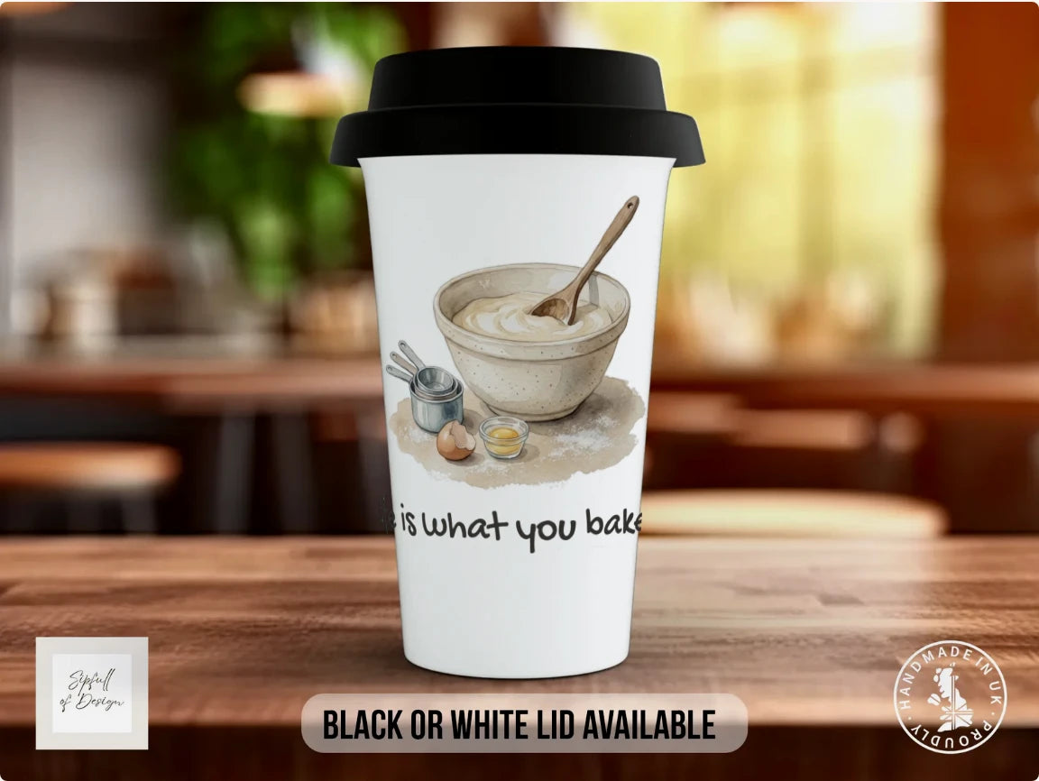 Black / Polymer / Travel Mug