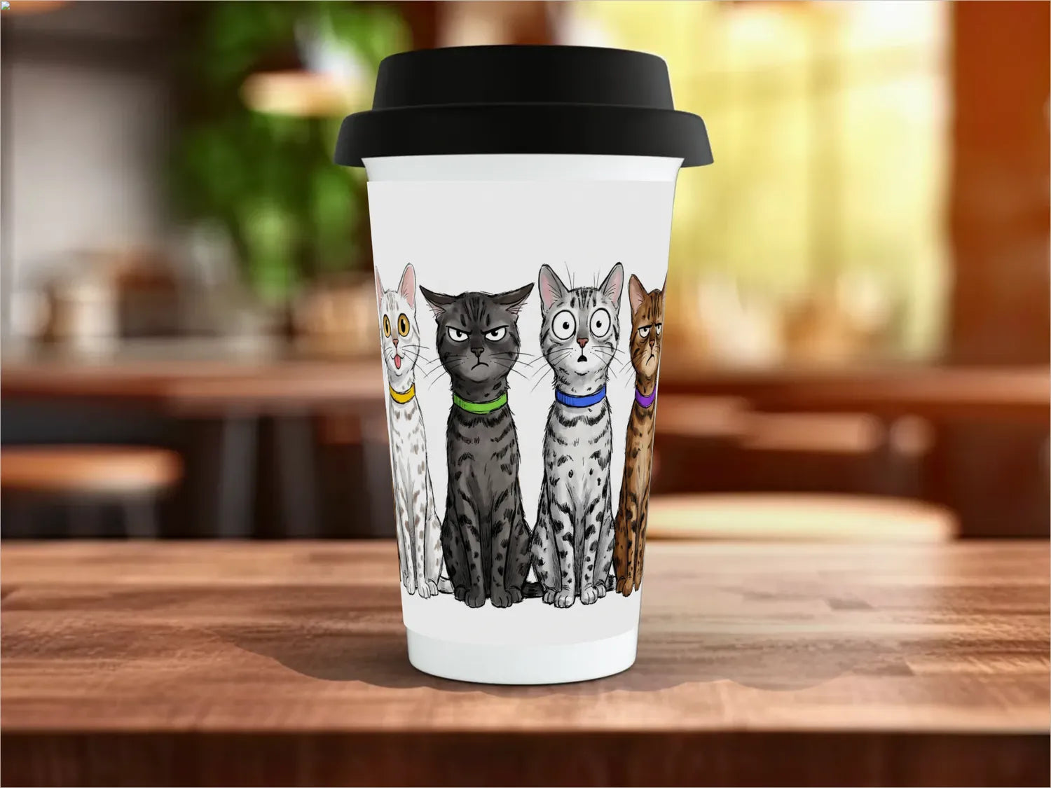 Bengal Cats Mug | Funny Bengal Cat Lover Gift Travel Mug