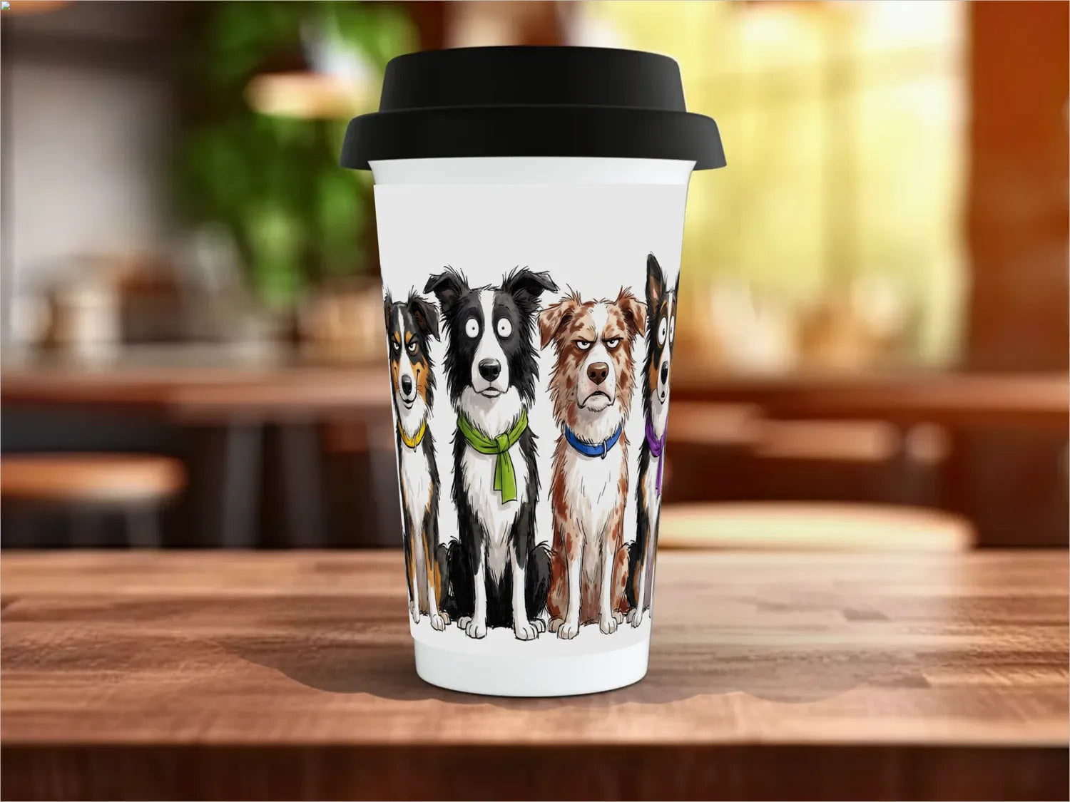 Black / Polymer / Travel Mug