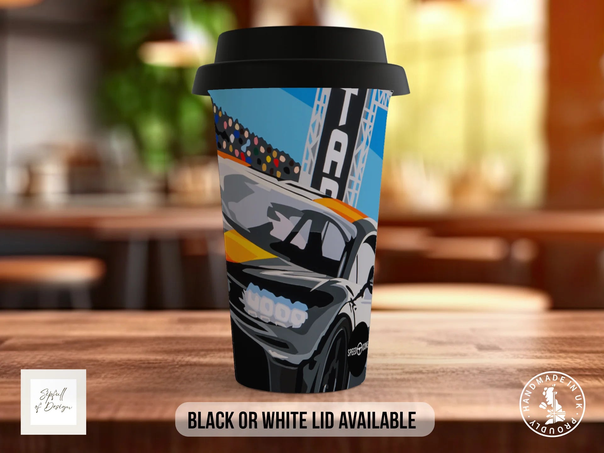 Bugatti Drag Strip – Signature Mug Travel Mug