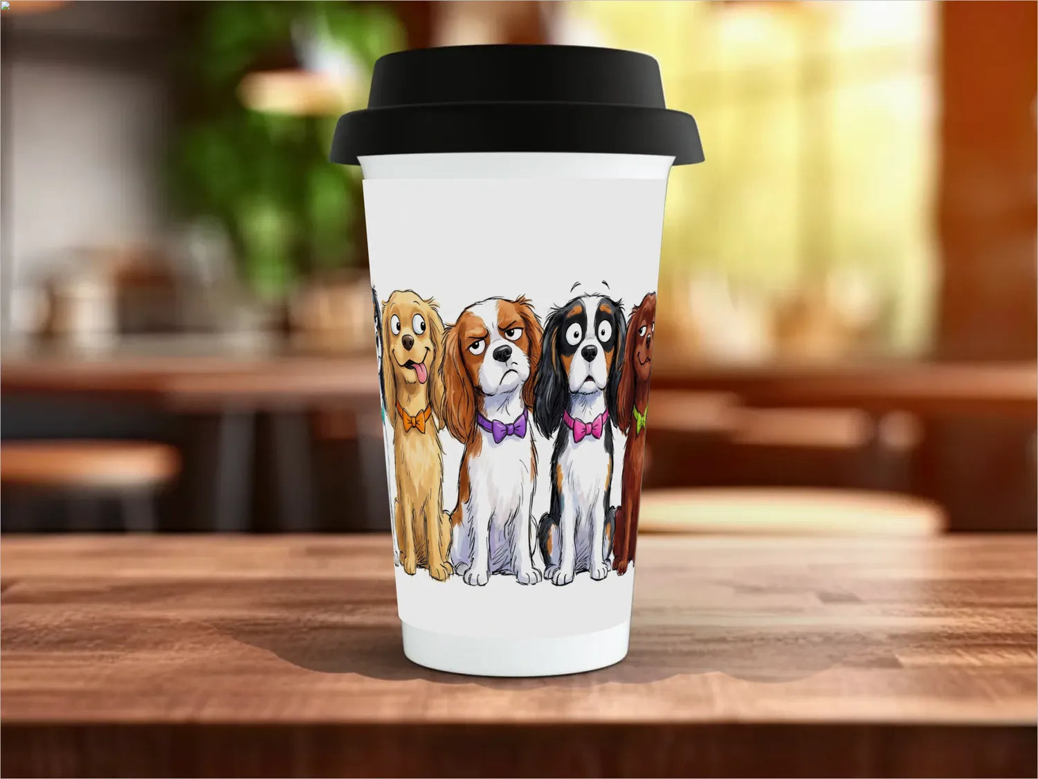 Cavalier King Charles Spaniels Mug | Funny Cavalier Lover Gift Travel Mug