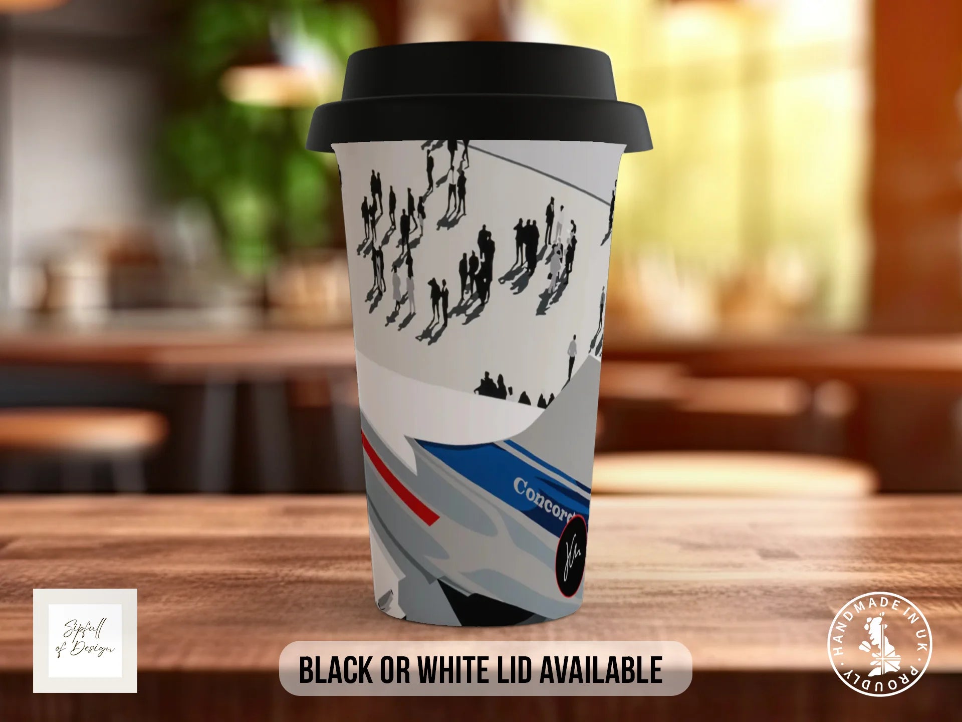 Concorde Mug | Joel Clark Signature Art Travel Mug