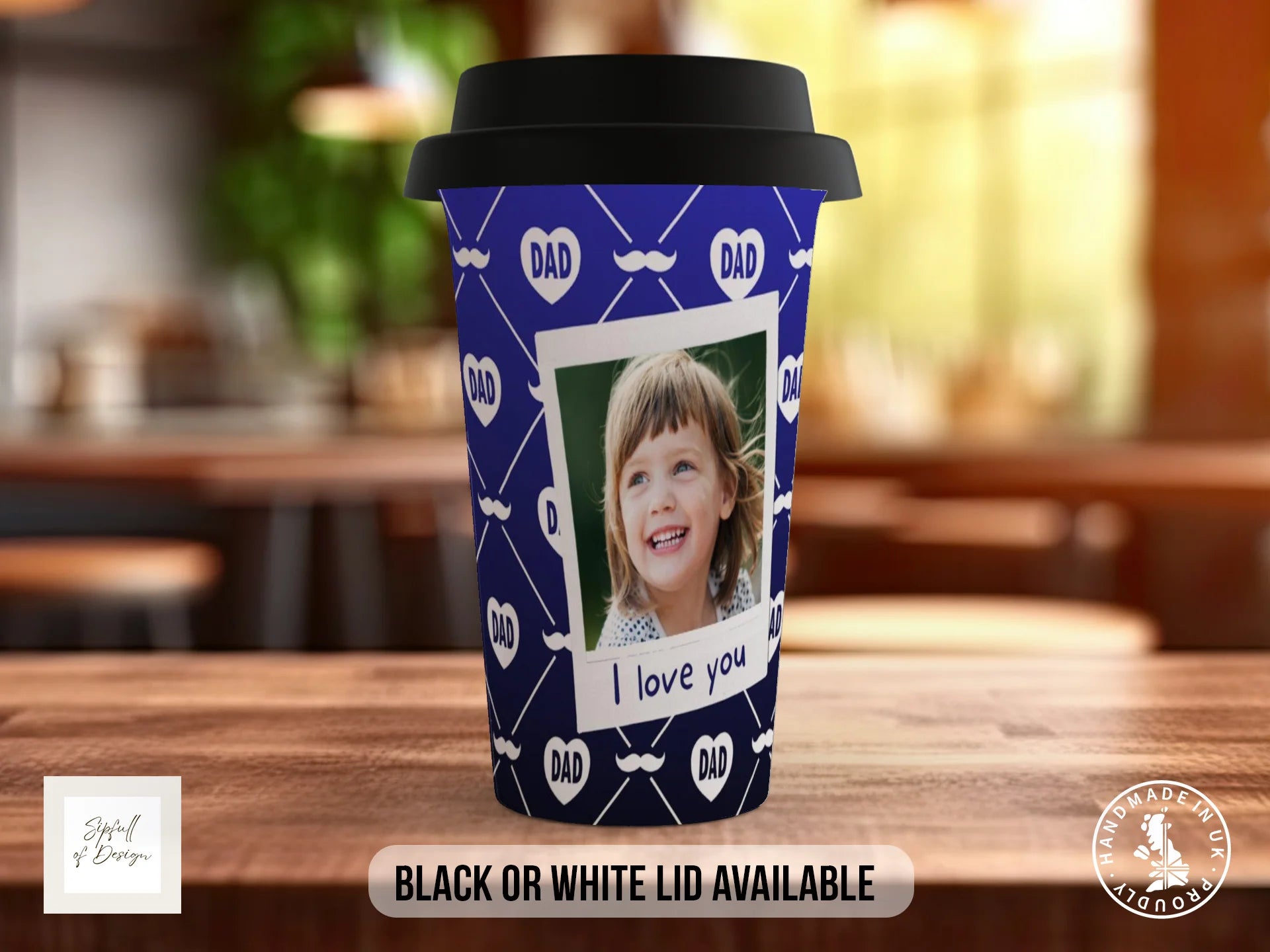 Black / Polymer / Travel Mug
