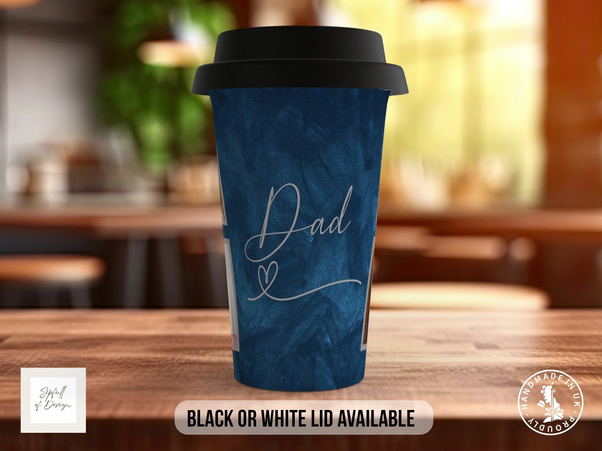Black / Polymer / Travel Mug