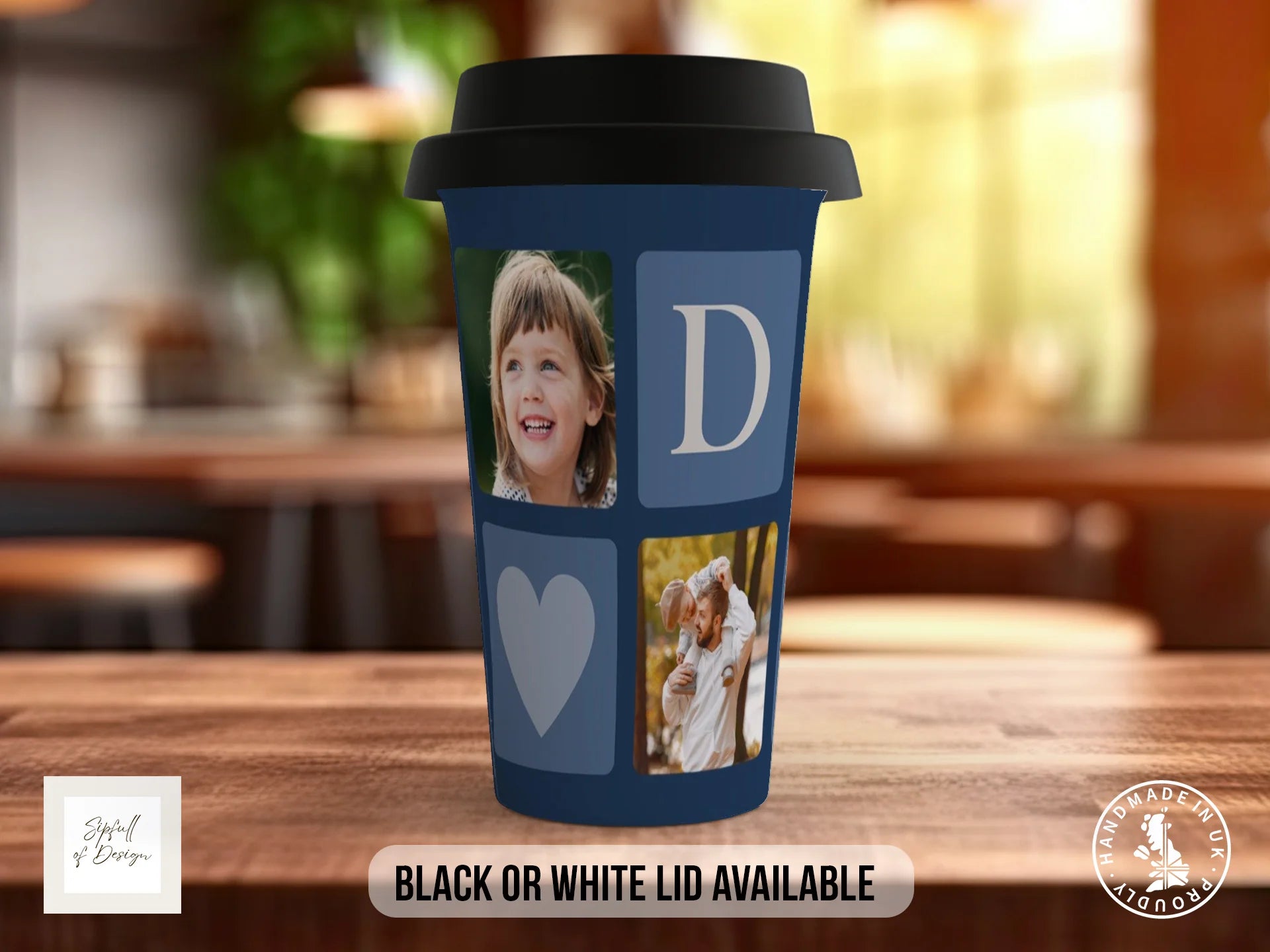 Black / Polymer / Travel Mug